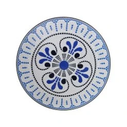 Best deal 🎁 Australia Sale - Marquee Blue 3 Piece Mosaic Tile Bistro Setting ✨ -OutLuxe Store 02de6b8810e3400094fd55bf537dd521