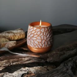 Wholesale ✔️ Australia Sale - Marquee 112 X 112mm Terracotta Pattern Cement Citronella Candle ✨ -OutLuxe Store 1133ac66cc5e4caa8857a046def0c837