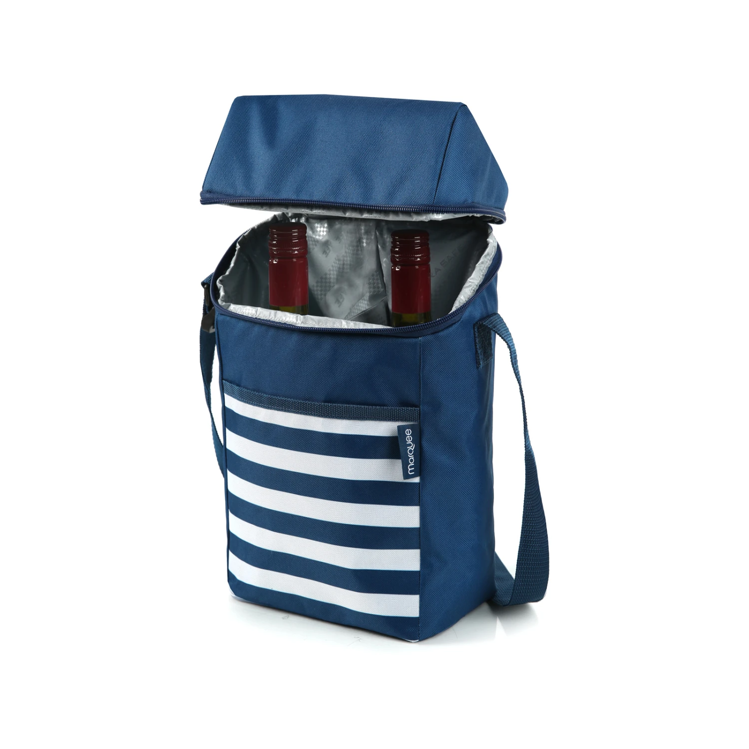 Cheap ๐ฏ Australia Only - Marquee Navy Dual Bottle Carrier Cooler Bag Navy Stripe ๐ 3 Cheap ๐ฏ Australia Only - Marquee Navy Dual Bottle Carrier Cooler Bag Navy Stripe ๐ - Image 3
