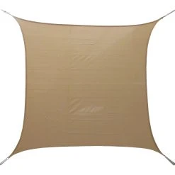 Best Pirce ⭐ Australia Only - Marquee 3 X 3m Beige Square Shade Sail Other ⭐