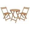 Best deal 🤩 Marquee 3 Piece Timber Folding Bistro Setting Other - To Australia ✨