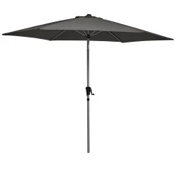 Best Pirce 😀 Australia Only - Marquee 3m Round Jasper Market Umbrella - Charcoal 🥰