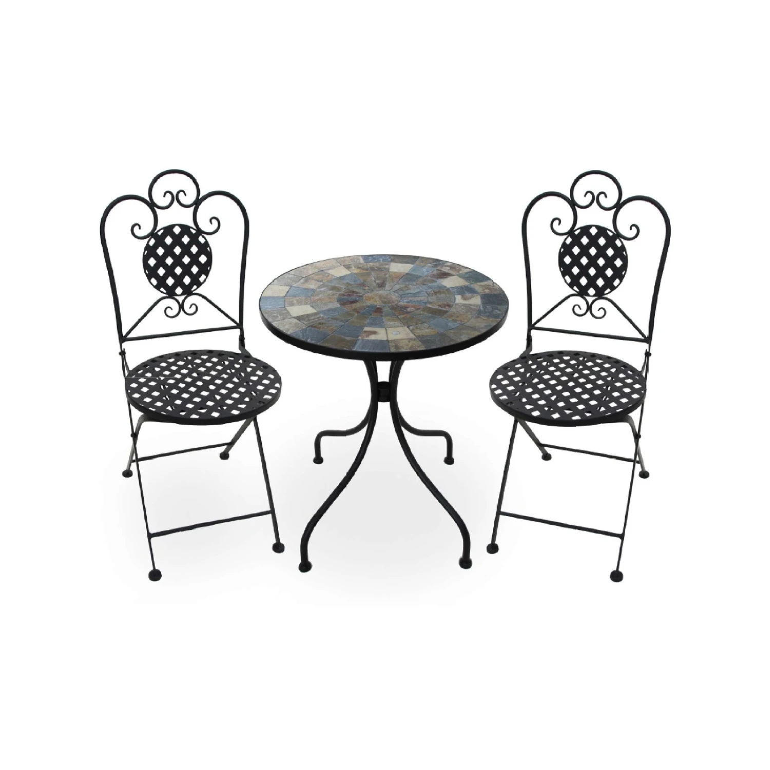 Budget ⌛ Australia Sale - Marquee 3 Piece Mosaic Tile Bistro Setting ⭐ 1 Budget ⌛ Australia Sale - Marquee 3 Piece Mosaic Tile Bistro Setting ⭐