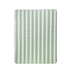 Best reviews of 🥰 Australia Only - Marquee 1.5 X 1.8m Green Striped Recycled Picnic Rug Stripe Green Bay / Green Tint 🧨