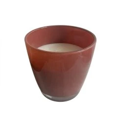 New 🔥 Marquee 135 X 135mm Dark Clay Glass Pot Citronella Candle - To Australia ✨