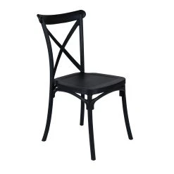 Best deal ⌛ Marquee Black Cross Back Dining Chair - To Australia ✨