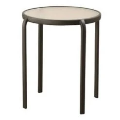 Wholesale ❤️ Australia Sale - Marquee Round Glass Top Steel Side Table Other 😉