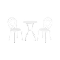 Deals 🤩 Australia Sale - Marquee 3 Piece Jolie Bistro Setting - White Other ❤️
