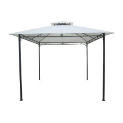 Buy 🛒 Marquee 3 X 3m Roma Non-Permanent Gazebo Grey / Charcoal - To Australia 👍
