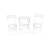 Coupon 💯 Australia Sale - Marquee Coconut Milk Troca 3 Piece Steel Bistro Setting 🥰