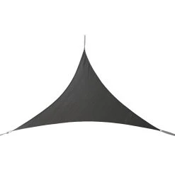Outlet ✨ Marquee 3 X 3m Charcoal Triangle Shade Sail Other - To Australia 😉