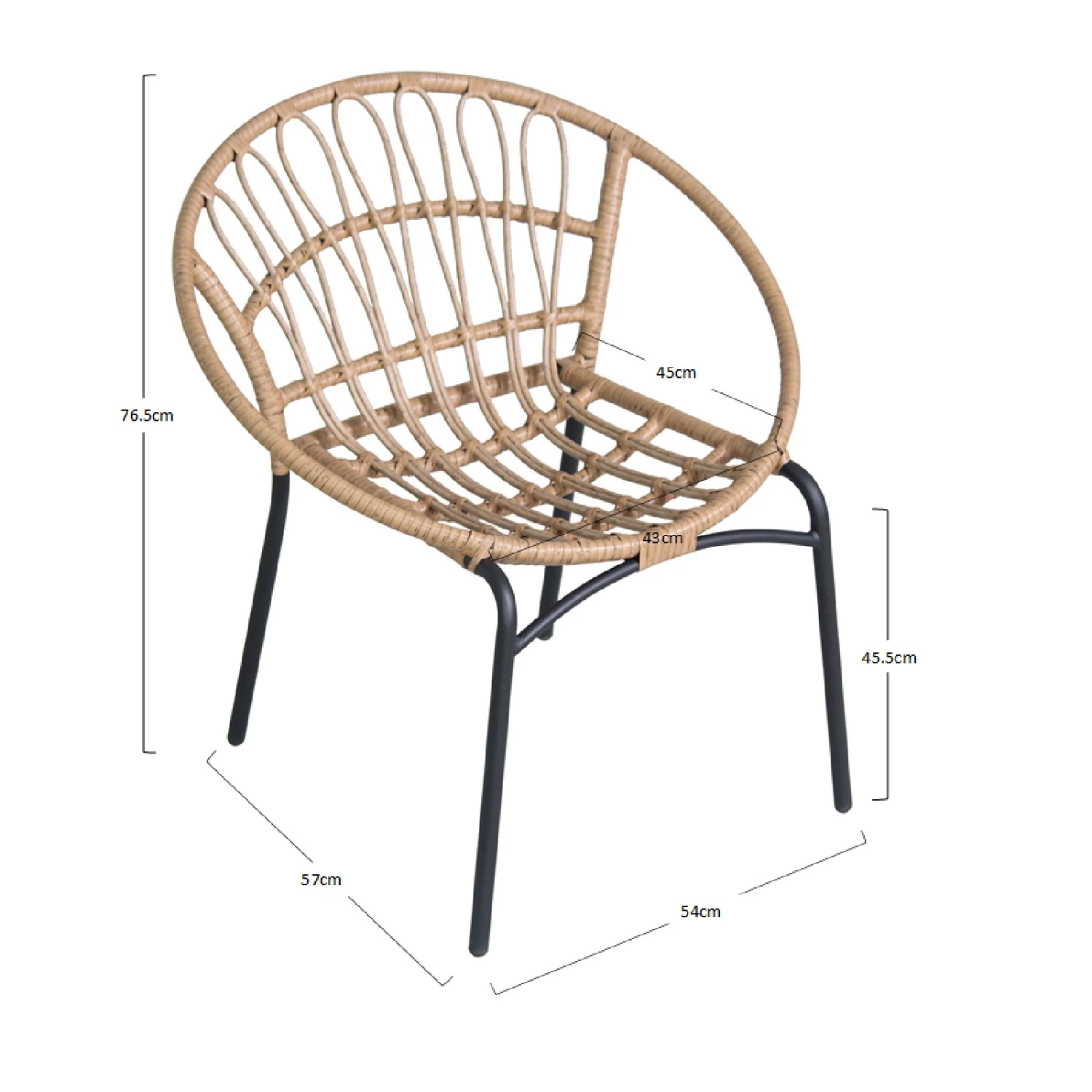 Budget 🔔 Australia Sale - Marquee Rattan Wicker Chair - Natural Other ✔️ 6 Budget 🔔 Australia Sale - Marquee Rattan Wicker Chair - Natural Other ✔️ - Image 6