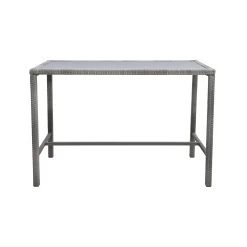 Best reviews of 🛒 Australia Only - Marquee 145 X 70cm Bayfield Wicker Bar Table Other ✨ -OutLuxe Store be9f890c710b4755bb1bf7a0bc240e95