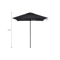 Promo ๐ Marquee 2m Square Goulburn Market Umbrella Charcoal - To Australia ๐งจ 11 Promo ๐ Marquee 2m Square Goulburn Market Umbrella Charcoal - To Australia ๐งจ -OutLuxe Store c3660a133ad34bd4b077ec389161ef00