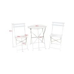 Coupon 💯 Australia Sale - Marquee Coconut Milk Troca 3 Piece Steel Bistro Setting 🥰 8 Coupon 💯 Australia Sale - Marquee Coconut Milk Troca 3 Piece Steel Bistro Setting 🥰 -OutLuxe Store cd12450099ea4f7182b7fbd98ffb590e