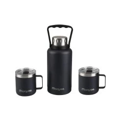 Best reviews of ❤️ Marquee 1.2L Graphite Insulated Flask And Mug Set - To Australia ⭐