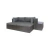 Best deal 🌟 Australia Only - Marquee 5 Piece Charcoal Tulum Steel Lounge Setting Other ❤️