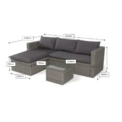 Hot Sale ⭐ Australia Sale - Marquee 3 Piece Bayfield Wicker Corner Sofa Other ⌛ -OutLuxe Store e17ed87aa45b401382689afbc8cdbcf9