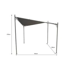 Best Pirce 🧨 Australia Sale - Marquee 3 X 3m Dallas Steel Gazebo Charcoal ⭐ -OutLuxe Store e4cbce1e926048db9fa3326c0727fb34